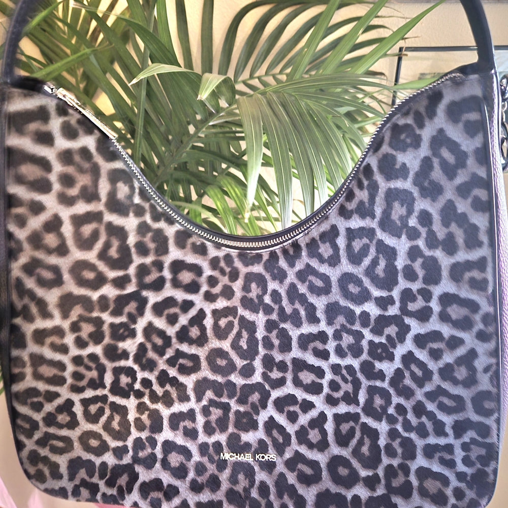 Michael Kors Leopard Print Shoulder Bag